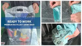 Revolutionize Cleaning with SJS Group Grade A Colored T-Shirt Rags for Heavy-Duty Messes