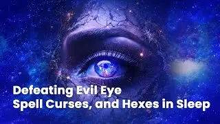 Shield Against Dark Forces | Defeating Evil Eye, Spell Curses, and Hexes in Sleep | 417Hz Cleansing