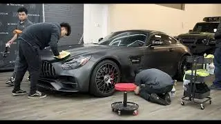 The Open House at TRON Auto Lab in Park City, Utah featuring THE Utah Mercedes-Benz Club