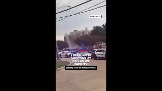 1 dead after shooting at Dallas ICE facility