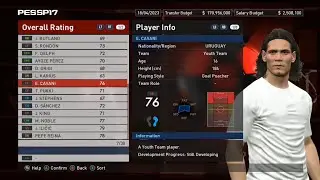 CARA TRANSFER pemain Di Master League Pes 2017