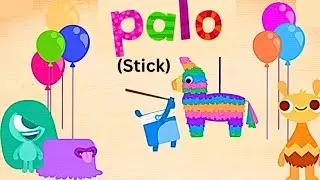 Learn Spanish Word PALO / STICK + English Translation | Endless Spanish | Educational videos for kid