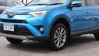 2017 Toyota RAV4 ASA44R Cruiser AWD Blue Gem 6 Speed Sports Automatic Wagon