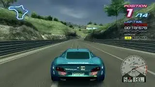 Ridge Racer 6 Basic Route #1 Rerun Gameplay(Career Walkthrough)