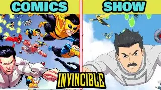 Invincible War: Comic vs. Animated Series - What's Different? Explained In Hindi | Key Differences