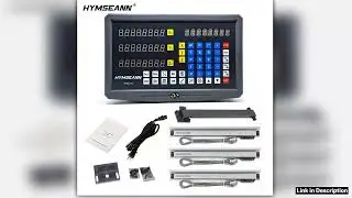 High Accuracy SNS3V 3 Axis Lathe Mill DRO Digital Readout Kit With 3 PCS 50mm1000mm Linear Scale En