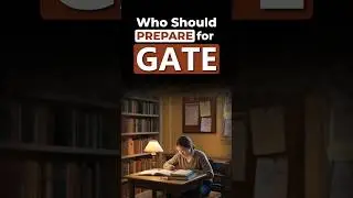 Who Should Prepare for GATE Examination, GATE Exam Benefits #gate #btech #psu #iit #mtech