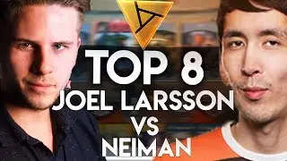 Artifact Tournament 10.000$ Joel Larsson vs Naiman Top 8 Quater Finals - Artifact Beta