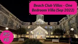 Beach Club Villas - One Bedroom Villa Tour - Walt Disney World (September 2022)