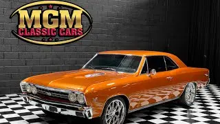 1967 Chevrolet Chevelle custom pro touring restomod for sale Visit our website Mgmclassiccars.com