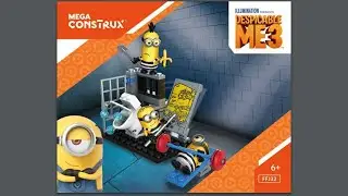 Minions Jail Break Instructions | Mega Construx | FFJ32 | Anleitung Minions | Despicable Me | Bloks