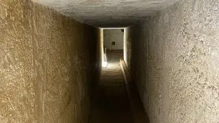 Inside the pyramid of Menkaure Egypt 🇪🇬