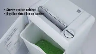 ideal. 2360 deskside shredder demo
