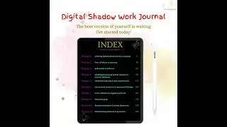 Shadow Work Journal Template with Prompts (Questions or Exercises) for Beginners |Workbook |DIY