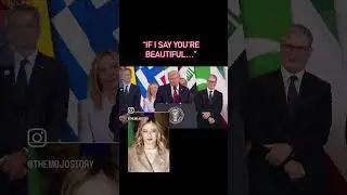 Italy PM Meloni Stumped by Trump's Crazy Comment #Trump #usa #viralvideo