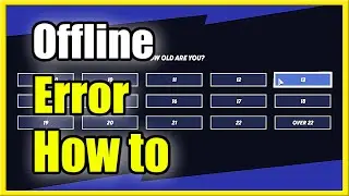 How to FIX OFFLINE BUG or ERROR in MultiVersus on PC (Change Age Tutorial)