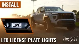 Руководство по установке светодиодных фонарей освещения номерного знака Boost Auto | Chevrolet Co...