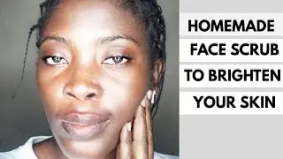 HOMEMADE SCRUB FOR FACE | LEMON AND SUGAR SCRUB