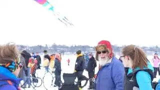 Art Shanty Project and Kite Festival on Lake Harriet