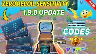 HMNT GAMING Best Sensitivity CODE + Control Setting PUBG Mobile | BGMI After Update 1.9.0