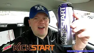 Reed Reviews Mountain Dew Kickstart Midnight Grape