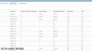 Cable and Power Planning Enhancements