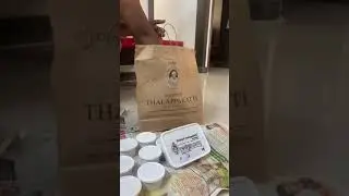 Unboxing Thalappakatti Biryani Box #Thalappakatti #Biryani #Lockdown
