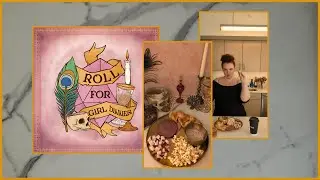 Roll For Girl Dinner | Pomegranate, Peacocking, and Popcorn... Oh My 🎲 Ep. 15