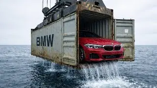 They Found a Red BMW 2020 at the Bottom of the Ocean… Then This Happened