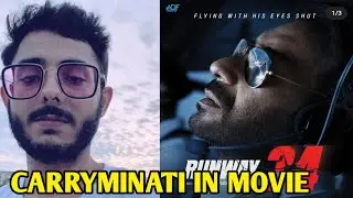 #carryminati Movie😲Aa Gya l Mayday Is Now Runway 34 #shorts​  #youtubeshorts​ #carryislive