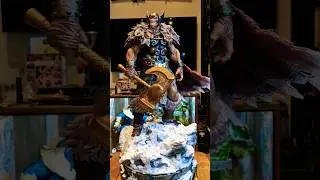 Marvel Comics Beta Ray Bill Fan Art Statue | Ultimate Thor Hammer Edition!