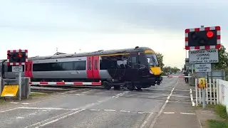 Queen Adelaide Peterborough Line Level Crossing, Cambridgeshire