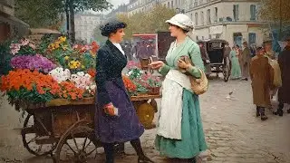 Slow Days in an Old French Village 🌿 Relaxing French Instrumental Music for Study & Simple Living