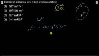 The pair of lanthanoid ions which are diamagnetic is: