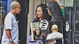 ACUSANDO ESTRANHOS NA RUA DE DA PSIU
