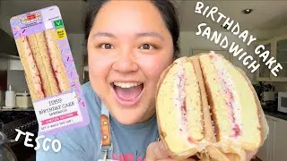 Remaking Tesco's Birthday Sandwich At Home 🍰