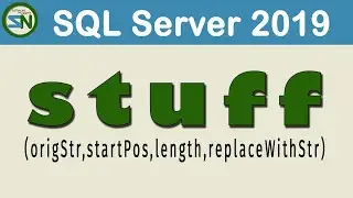 SQL Server: STUFF command, manipulate and transform your data like a pro!