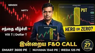 Market Bloodbath 😱🔻 | Nifty 2% Crash | Hero or Zero Trades This Month 🔥 | F&O Tamil 🚀