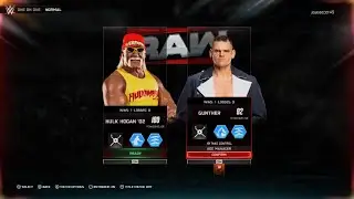 WWE 2K25 hulk hogan vs Gunther 