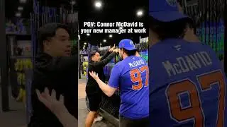 Skit: Connor McDavid is a store manager!