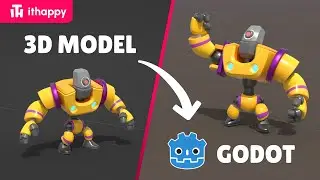How to import assets into Godot  - Tutorial by #ithappy