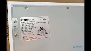 Đ&egrave;n led &acirc;m trần panel Philips certaflux 600x600