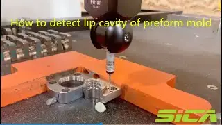 Lip cavity of preform mould for sale:QC inspection (2020)