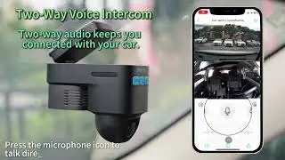 LAMTTO DC22 4G LTE Car Security Camera Installation Tutorial Demo