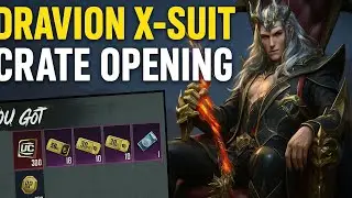 PRIME PLUS DRAVION X Suit Crate Opening &ndash; JACKPOT or RIP UC? #bgmi  #xsuit  #luck