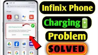 safe charging anomaly infinix | liquid detected in charging port | infinix mobile charge nhi ho rha