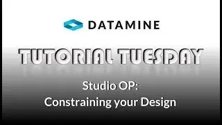 Datamine Studio OP: Auto Pit Design - Constraining your Design