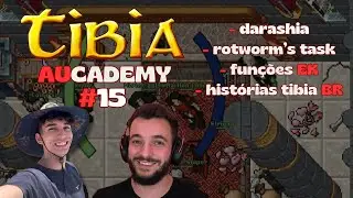 AUCADEMY #15 | COMO JOGAR TIBIA | Ensinando meu irm&atilde;o do ZERO