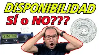 ⚠️ Cambio IMPORTANTE de la DISPONIBILIDAD del TACOGRAFO