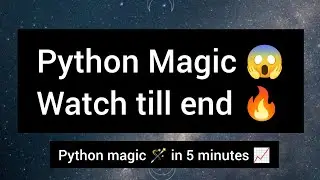 Python programming in 5 minutes 